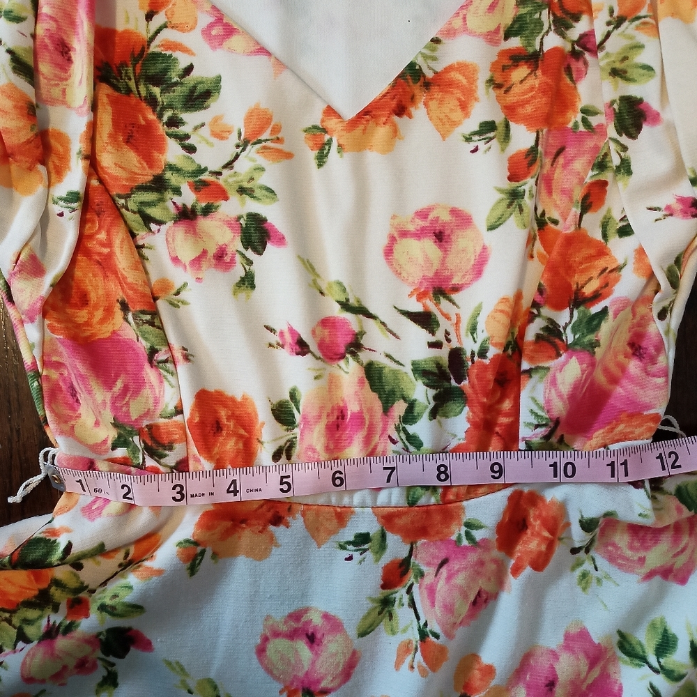 Modcloth Floral Dress (size Small) - Picture 4 of 6